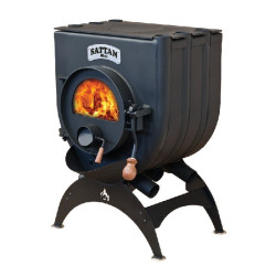 Teplovzdušná kamna Euroteplo SATTAN MINI I plotna