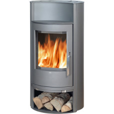 Krbová kamna ABX Pori 7 Aqua s TV, černý plech