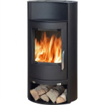 Krbová kamna ABX Pori 7 černý plech