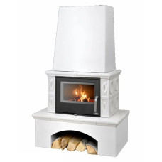 Kachlová kamna ABX Lombardie perle