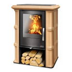Kachlová kamna ABX Sicilia naturbraun