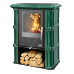 Kachlová kamna ABX Sicilia flaschengrün