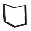 Zazdívací rámeček 1x90° hloubka 60mm, černý, BeF Therm (V) 6 CP/CL +1 694  Kč