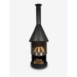 Zahradní krb FIRESTAR DN 800 SWING GLASS /3.generace/