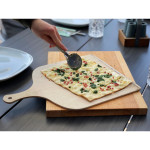 Kámen na pečení pizzy 30x38 cm vč. držáku a lopatky DN 800