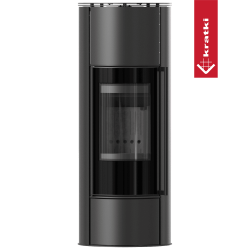 Krbová kamna Kratki PRO ERIK vysoká černý Thermotec