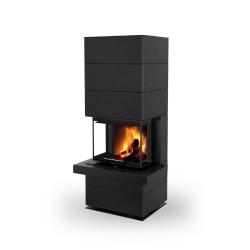 Designový akumulační krb Romotop CARA CS 03 | Plech