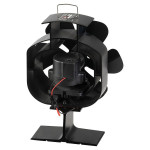 Ventilátor na kamna s funkcí oscilace | 6 lopatkový