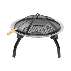 Zahradní kovové ohniště Strend Pro MARA BBQ 57 cm | Kulaté