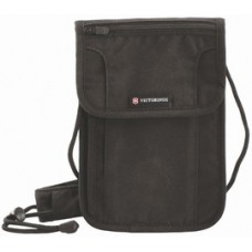 Kapsa na krk DELUXE CONCEALED NECK POUCH s RFID ochranou černá