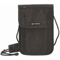 Kapsa na krk DELUXE CONCEALED NECK POUCH s RFID ochranou černá