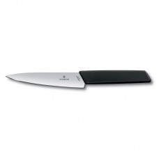 Kuchařský nůž 15cm Swiss Modern černý