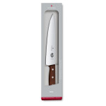 Victorinox Kuchařský nůž 22 cm Swiss Modern, dřevěná rukojeť ořech, dárková krabička (6.9010.22G)