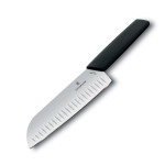 Victorinox Kuchyňský nůž 17 cm SANTOKU Swiss Modern, černý (6.9053.17KB)