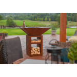 Gril VULCANUS Pro910 CHEF | Designové ohniště | Corten