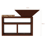 Gril VULCANUS Pro910 MASTERCHEF | Designové ohniště | Corten