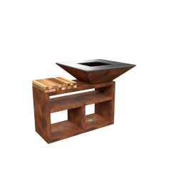 Gril VULCANUS Pro910 MASTERCHEF | Designové ohniště | Corten