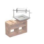 Vulcanus Pro910 Rotisserie | Otočný rožeň | main set