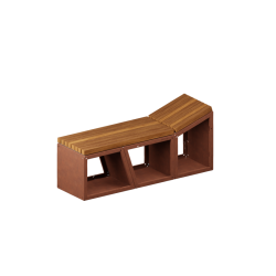 VULCANUS boxxoq TriRest | Zahradní lavice