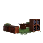 VULCANUS boxxoq DuoPlanter | Zahradní květináč