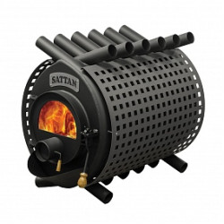 Teplovzdušná kamna Euroteplo SATTAN IV bez skla
