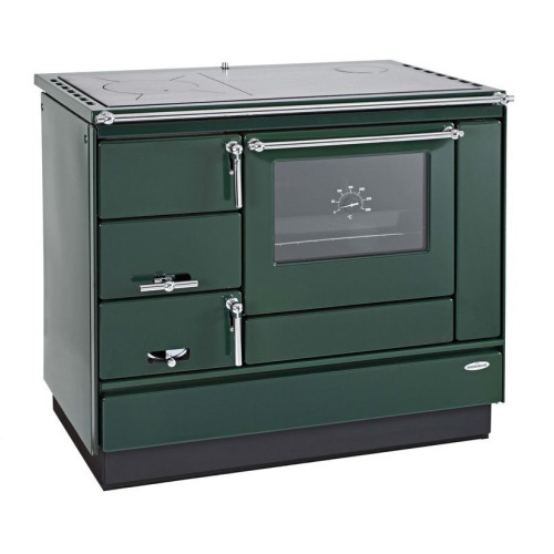 Teplovodní sporák KVS Moravia VSP 9100-V zelený, pravý