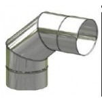 Koleno nerez stálé ø 160 mm / 90°