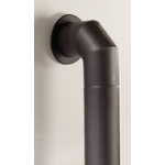 Roura ocelová ø 120mm - délka 250mm tl.2mm