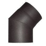 Koleno 90° pevné ø 125 mm s čistícím otvorem tl.1,5mm