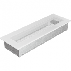 Krbová mřížka 110 x 320 bílá KRATKI