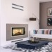 Krbová mřížka LUFT 45 S 60 x 600 černá KRATKI