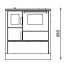 Alfa plam INOX 75, P černý