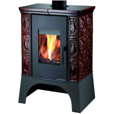 Haas Sohn Empoli AL II s výměníkem černá, hnědá kachle