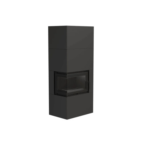 Modulová krbová obestavba BERGEN BOX L BLACK
