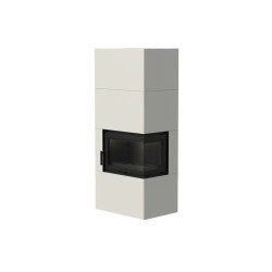 Modulová krbová obestavba BERGEN BOX P WHITE