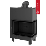 Krbová vložka Kratki MBA 17kW pravé BS prosklení, černé obložení Termotec