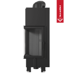 Krbová vložka Kratki MBN 10kW levé BS prosklení, černé obložení Termotec