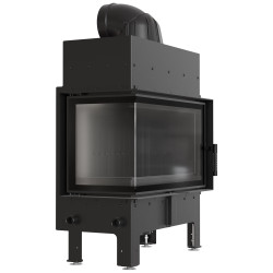 Krbová vložka Kratki FLOKI S Levá 8kW černé obložení Termotec