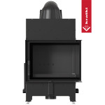 Krbová vložka Kratki FLOKI S Pravá 8kW černé obložení Termotec
