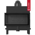 Krbová vložka Kratki FLOKI L Levá 12kW černé obložení Termotec, samozavírací dvířka