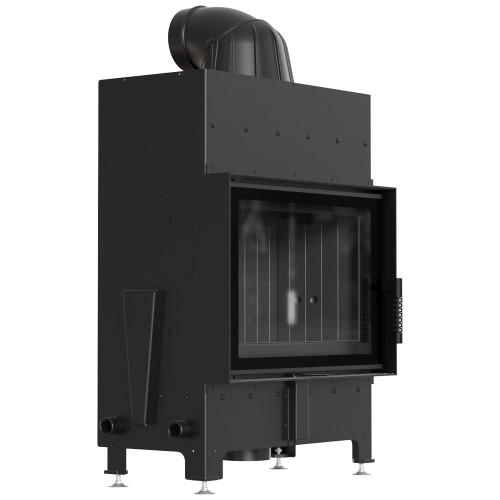 Krbová vložka Kratki FLOKI S PF 8kW černé obložení Termotec, samozavírací dvířka