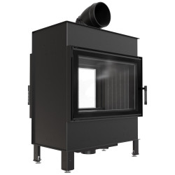 Krbová vložka Kratki LUCY 14kW průhledová, černé obložení Termotec