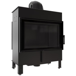 Krbová vložka Kratki LUCY 14kW zadní přikládání, černé obložení Termotec