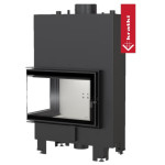 Teplovodní vložka Kratki MBM 10kW levé, černý ocelový rám