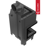 Krbová vložka Kratki MBM 10kW levé BS prosklení, černé obložení Termotec