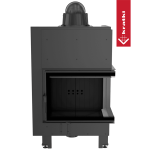 Krbová vložka Kratki MBZ 13kW pravé BS prosklení, černé obložení Termotec