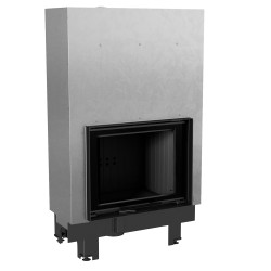 Krbová vložka Kratki MBZ 13kW s výsuvem, černé obložení Termotec