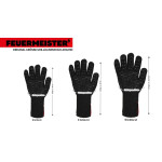 Feuermeister Grilovací rukavice kevlarové BBQ Premium (pár) 