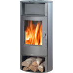 Krbová kamna ABX Pori 7 šedý plech