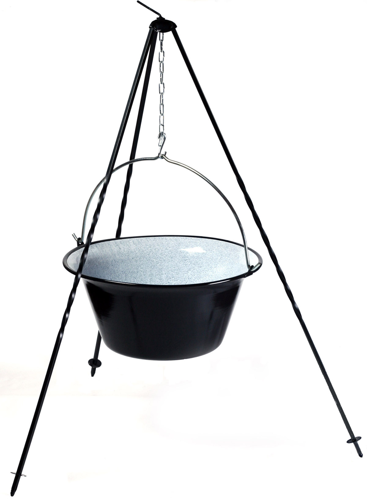 Kotlíky, pánve a trojnožky